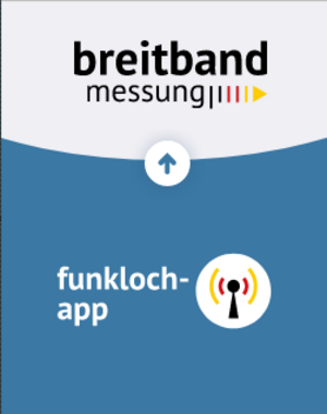 Funkloch-App. www.breitbandmessung.de