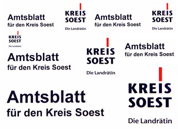 Montage Amtsblatt Kreis Soest - Symbolfoto