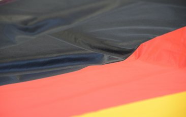 Deutschland Flagge. Foto: Judith Wedderwille