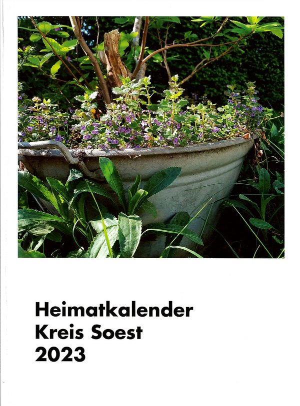 Deckblatt Heimatkalender. Scan: Edith Eickhoff/Kreis Soest