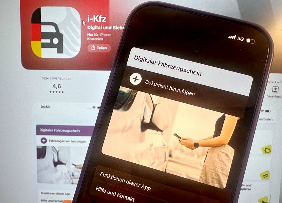 Digitaler Fahrzeugschein Digitaler Fahrzeugschein