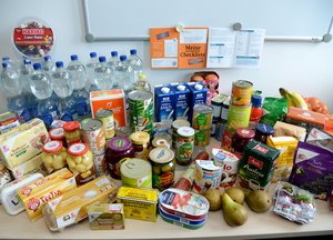 Lebensmittel als Notvorrat. Foto: Birgit Kalle/Kreis Soest